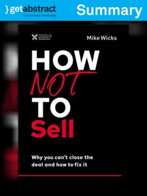 cover image of How Not to Sell (Summary)